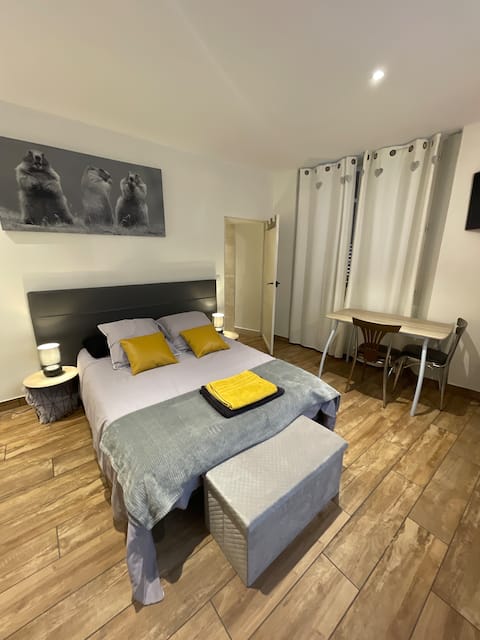 The marmot mound house under construction