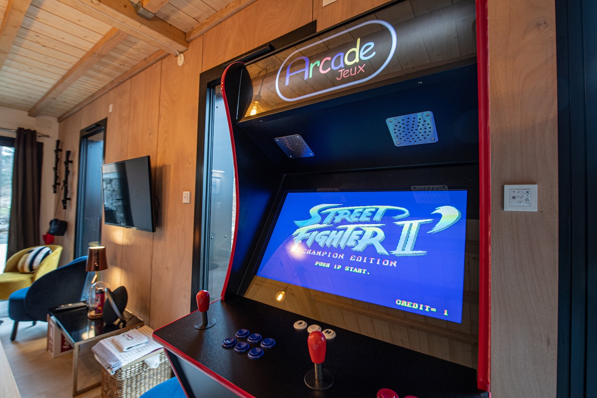 Airbnb performant: Very comfortable chalet, exceptional view, 4/6 pers. à Murol