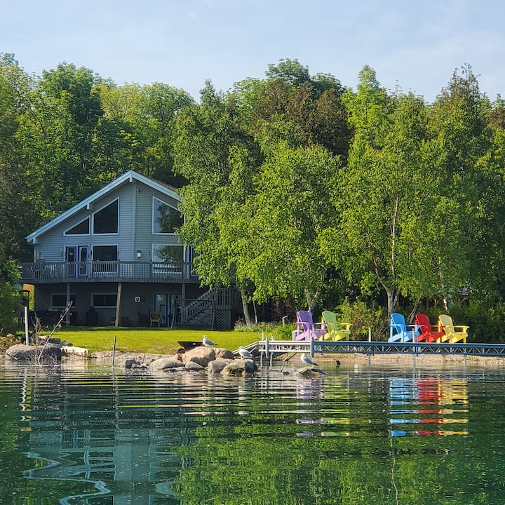 Waterfront Cottage,kayak, Gazebo,sauna, Pool Table - Wiarton