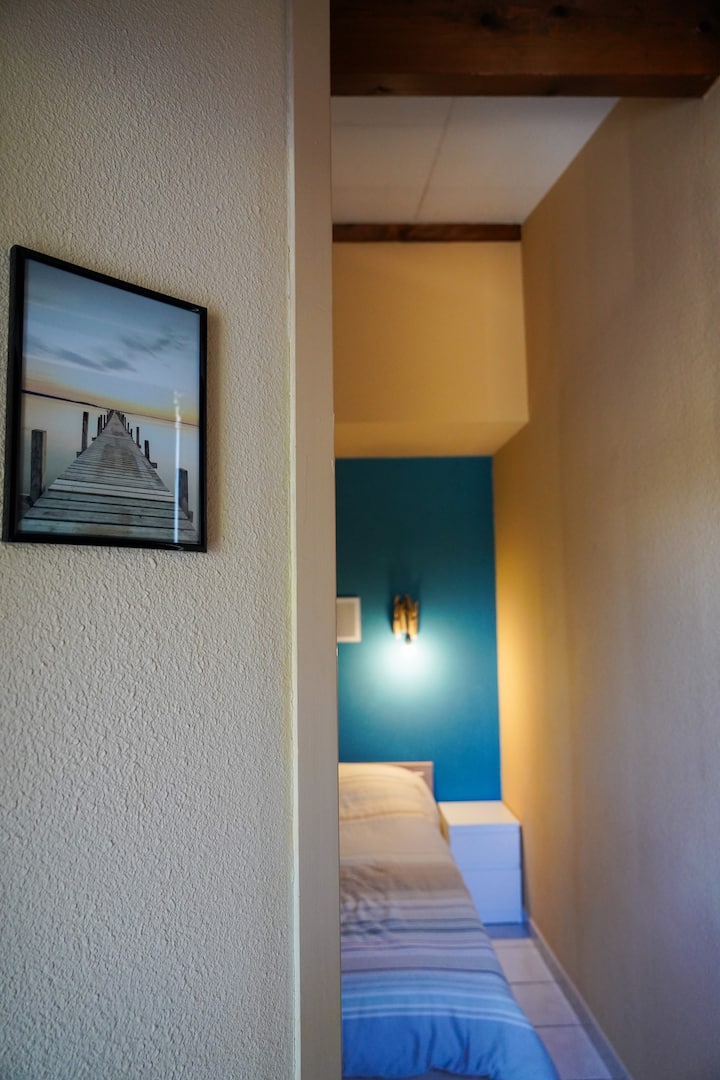 Hoofdslaapkamer op begane grond