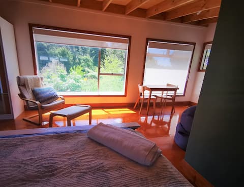 Loft soleado estudio en suite con entrada independiente