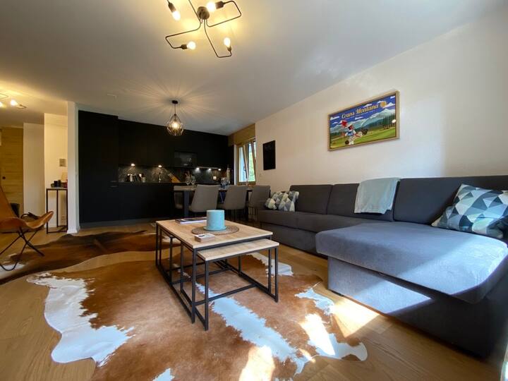 Beautiful Apartment for Rent in the Centre of Crans! Houses for Rent