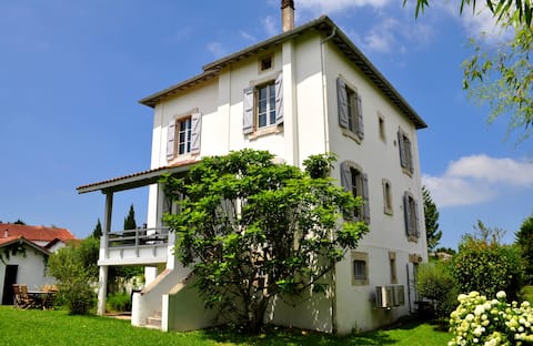Old presbytery from 1860 with pool