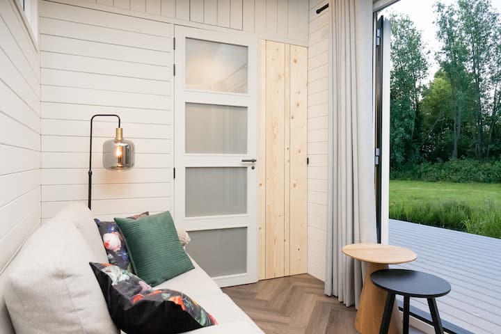 Luxueus Tiny House Met Terras En Geweldig Uitzicht - Breukelen