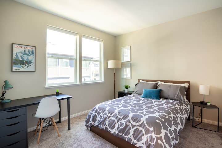 Მე-3 საძინებელი სამუშაო სივრცით