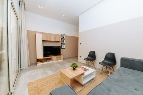 Bright 2BR apartment at Brassbell Zamalek