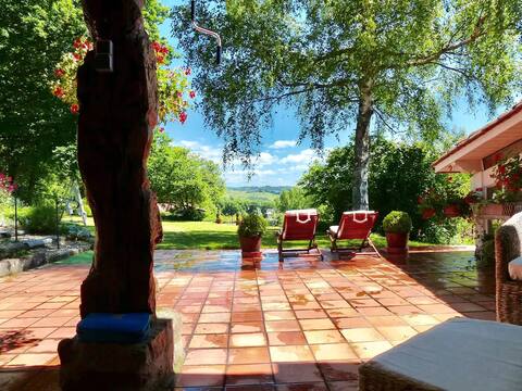 Maison Marguerite, close to a lake