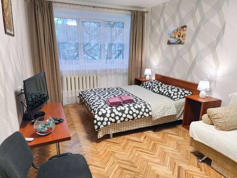 Bright Cute Apartment in the heart of Vinnytsia
