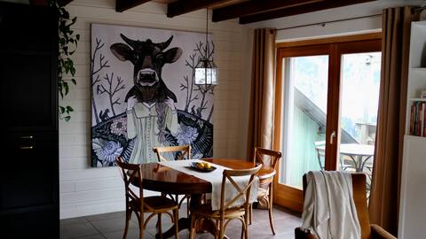 Gîte des Embetschés | Goat farm + mountain views