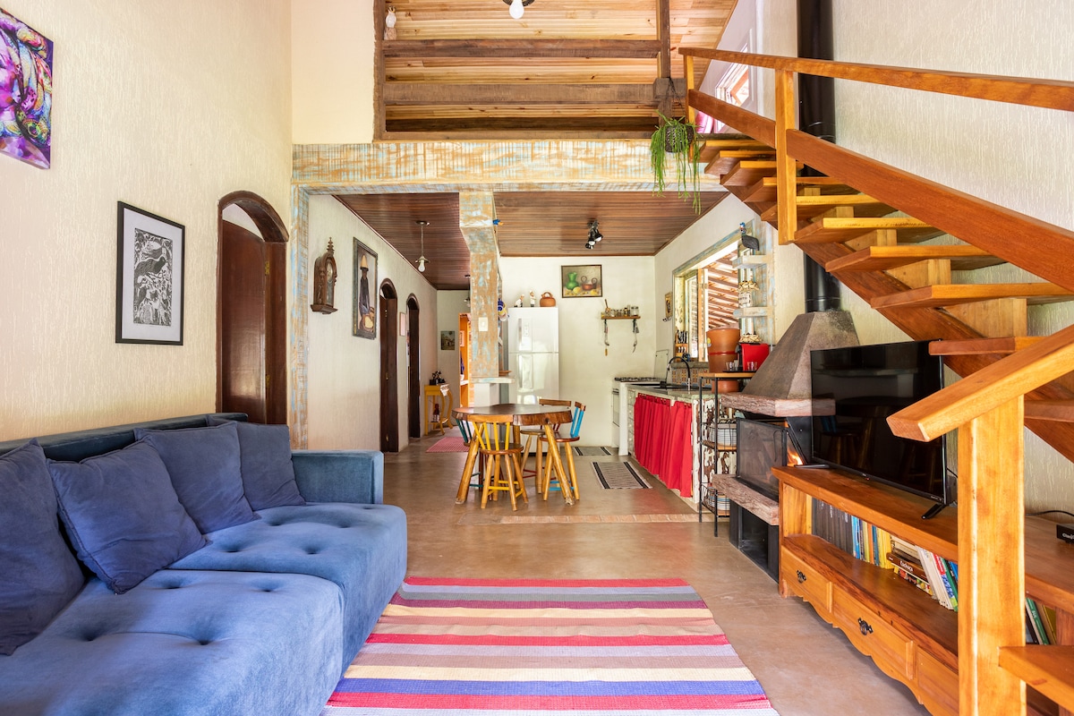 Anúncio popular: Cozy retreat in the middle of the Atlantic Forest em Santa Isabel