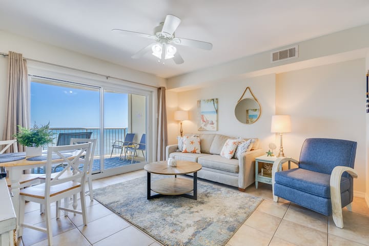 Beach Haven - coziness, light and airy and feels like home away from home. The condo is updated with newer baths, kitchen and flooring for you to enjoy.  The views are THE BEST!
