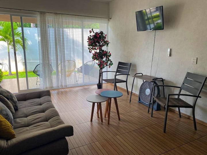 Villa Colibrí Depto. En Pb Con Alberca Privada. - Manzanillo