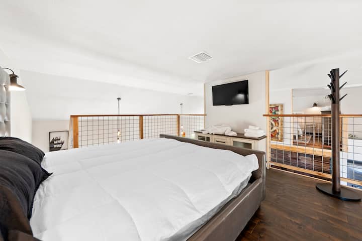 Cama King Loft Barn