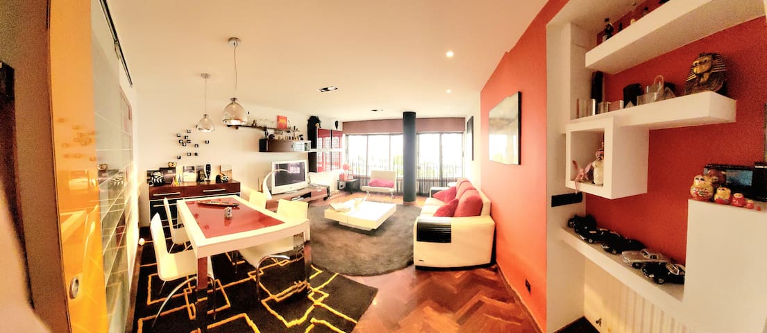 Entire home with 2 bedrooms in A Coruña - TheLBhome-Moderno duplex con terrazas wifi-Netflix