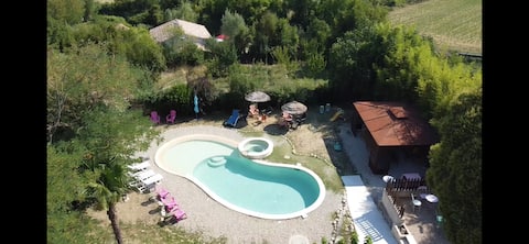 Gîte “Le Mûrier” Mas les Teyssiers in Grospierres