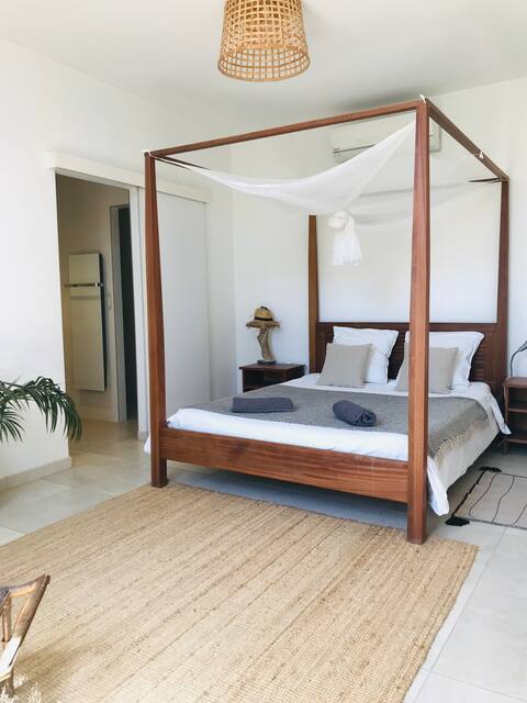 Ferme St Pierre Suite 2p, pool, air conditioning, meals, fireplace