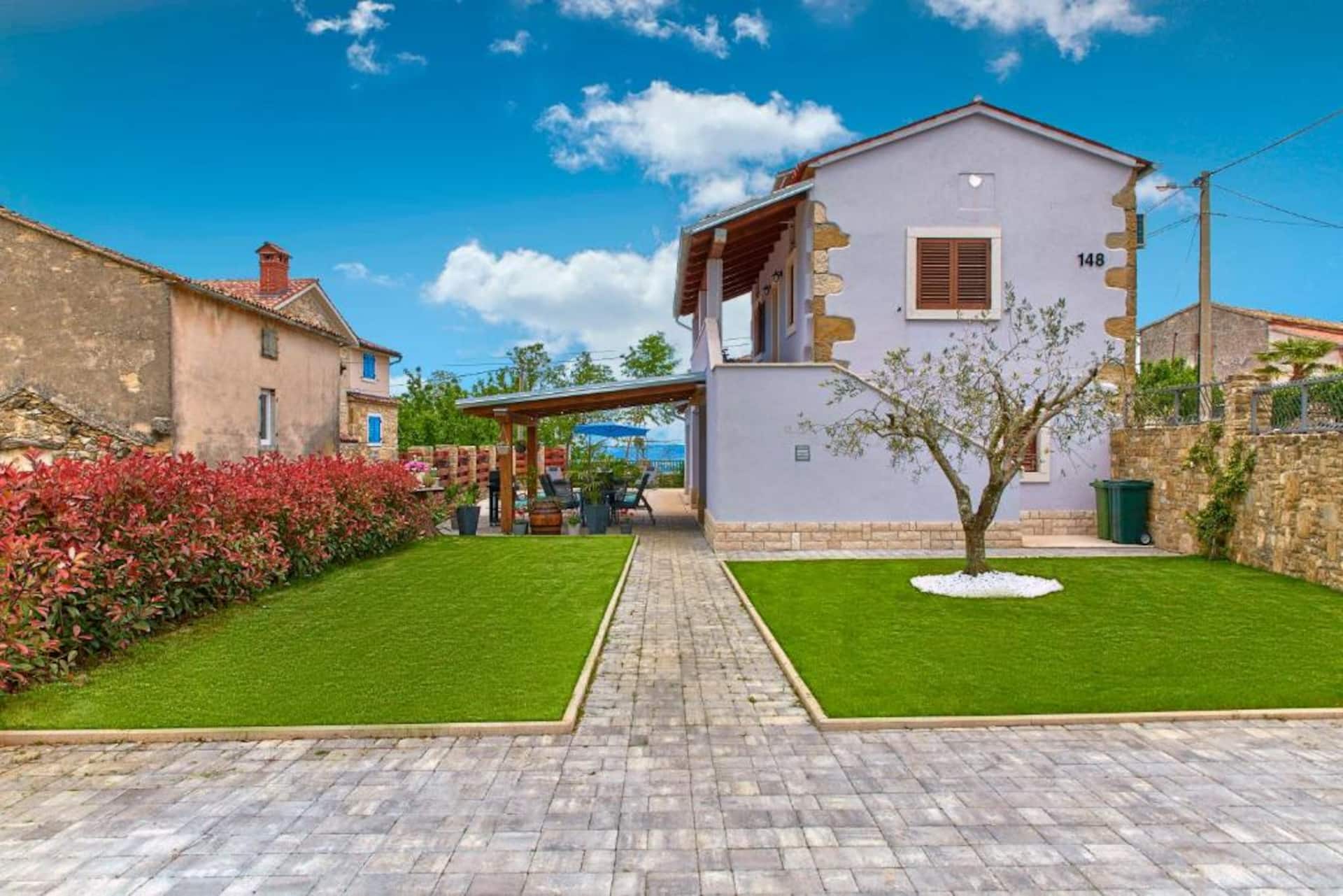 Villa Venore mit beheiztem Pool in Istrien