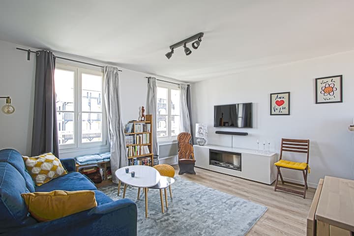 L'amarre Deauville.appartement Vue Mer Imprenable - Deauville