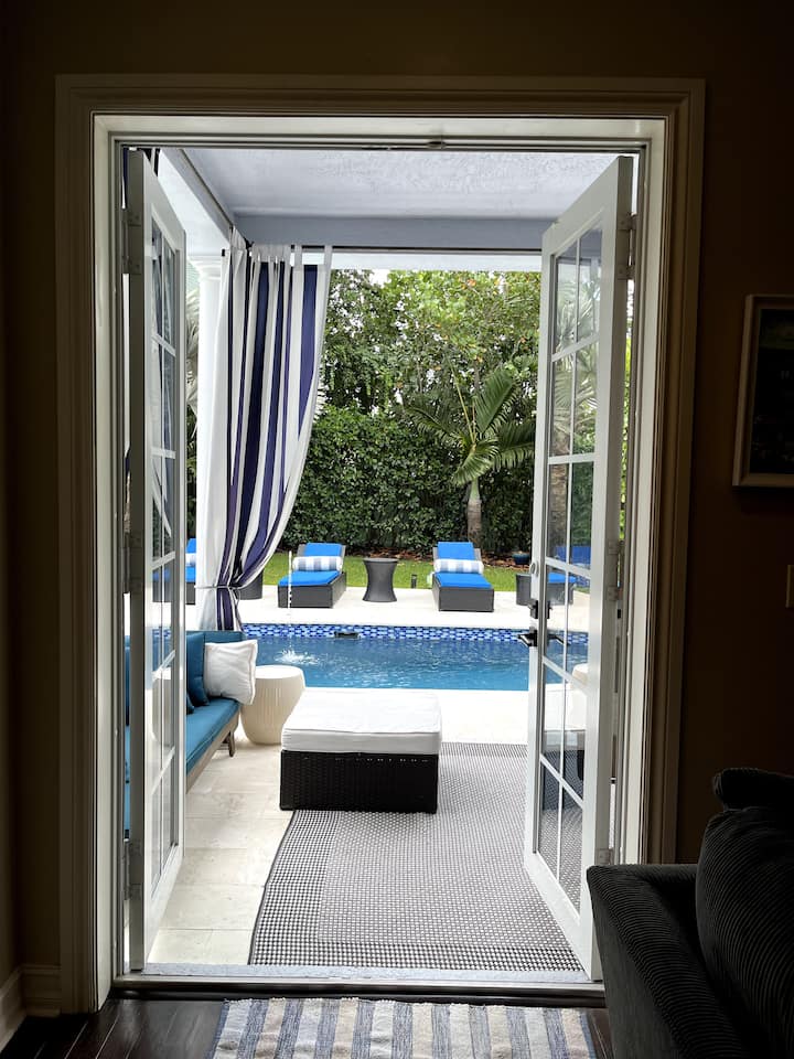 Beautiful Key West Style 4-bed/3bath Home W/pool. - Jupiter Island, FL