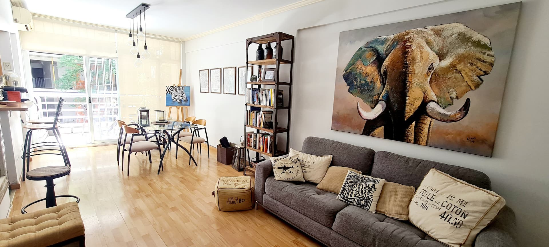 Cool 1 bedroom + 1 office apartment in Palermo