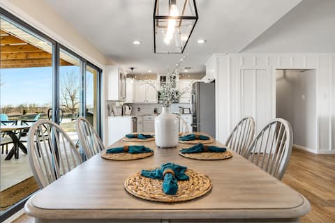 Pvt Pool/Spa at Honey Farms: Near Baylor and Silos