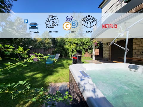 Superbe Villa: Spa & Billard - Paris 35min
