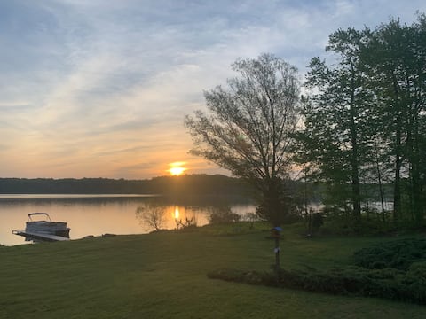 Family home on an All Sports Lake