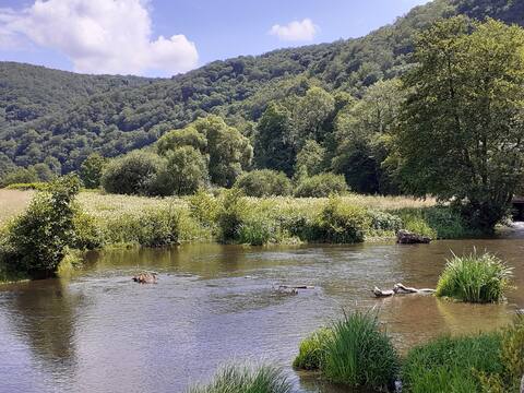 Ardennes house in quiet valley near Semois