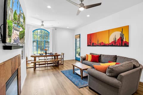 Popular Airbnb listing: Modern King 2BR/2BA Legacy Villa near Main Pool in Coachella Valley & Desert
