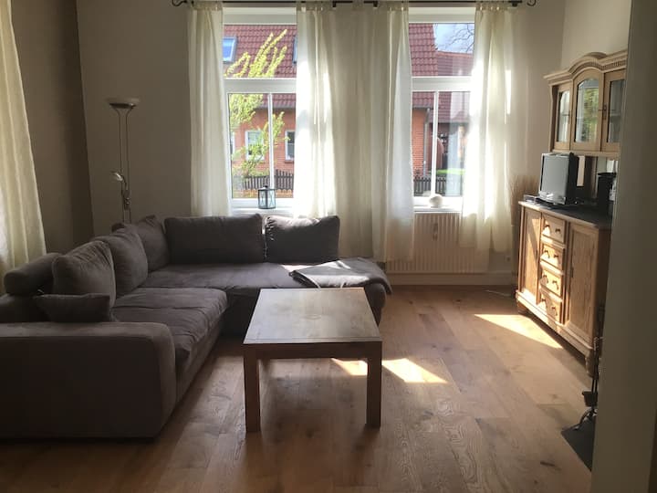 Sala na may fireplace