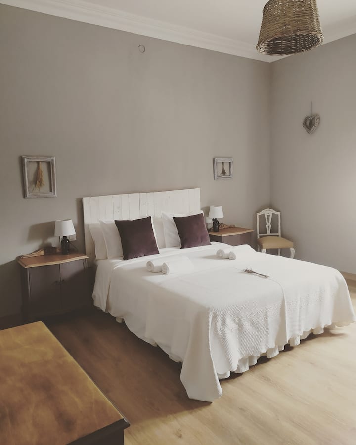 غرفة مزدوجة مع حمام