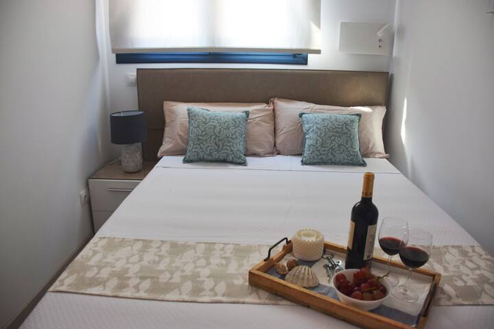 غرفة نوم ثانية مريحة للغاية.