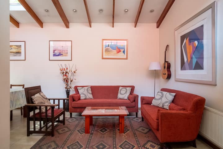 Acogedora Casa En Barrio Bellavista - Santiago