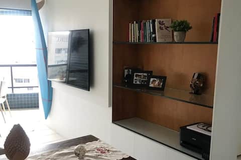 Airbnb em destaque: Excellent Flat in front of Boa Viagem beach em Recife