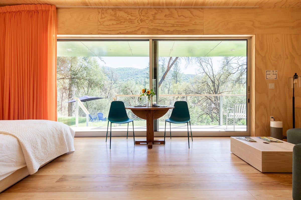 Popular Airbnb listing: The Beechwood Suite: A Modern Mountain Sanctuary in Ahwahnee