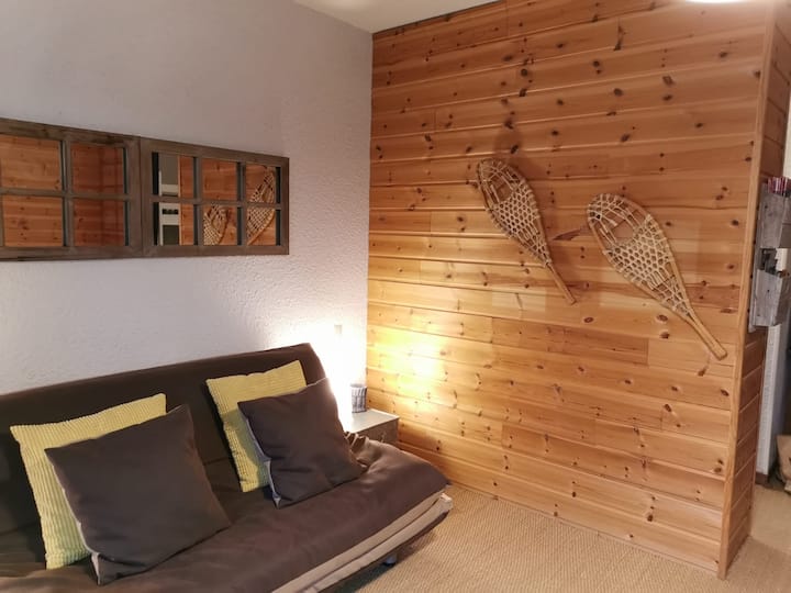 Grand T1, Jardin, Vue Montagne, Pra-loup 1500 - Pra-Loup