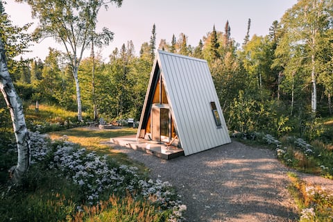 Lake Superior A-Frame w/Sauna-Near GM+Dog Friendly
