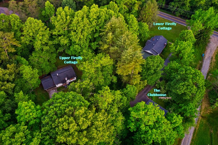 Two Homes Sleeps 14 Game Room, Theater, 2 Hot Tubs - Asheville, NC