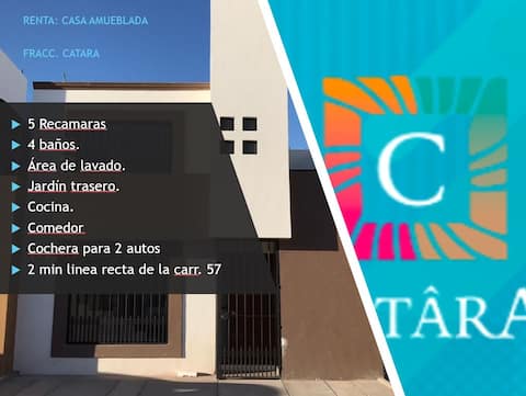 Top Airbnb: Catara - Furnished house: 5 bedrooms, 4 bathrooms en Congregación Villa De Pozos