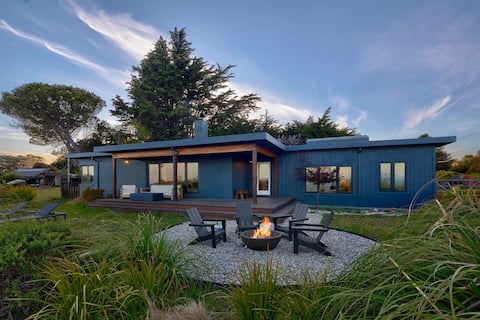 Oceanfront Bolinas hide-a-way