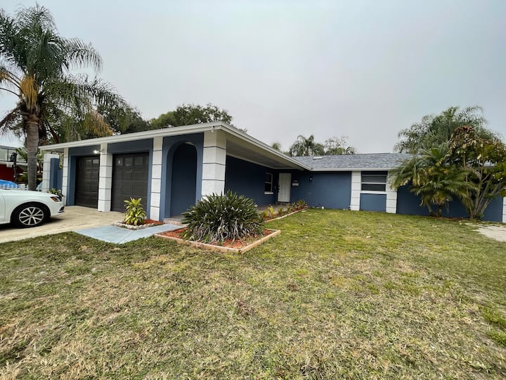 Comfort 3bedroom residential home with pool Houses for Rent in Tampa