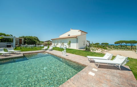 Bellimpiazza, private seaview villa with pool