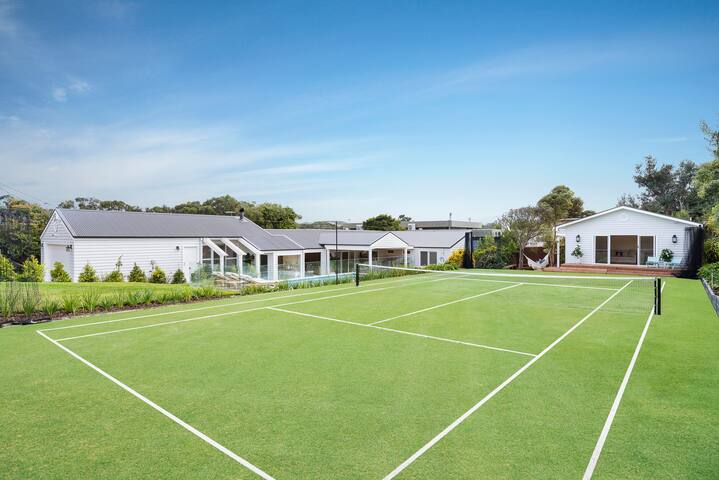 Portsea Family Retreat-Pool, Tennis Court, Luxury gallery image 2