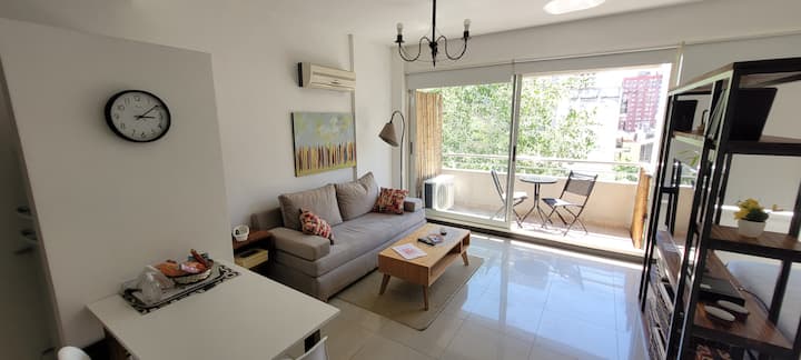 Departamento monoambiente con cochera en Villa Crespo