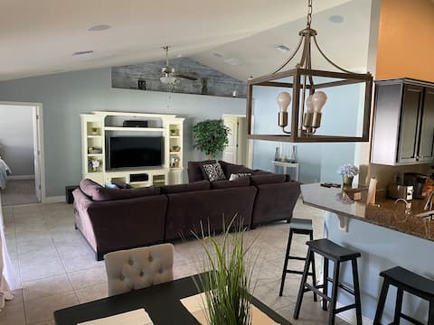 Gone Coastal! Heated Pool Home 30 Min From Beaches