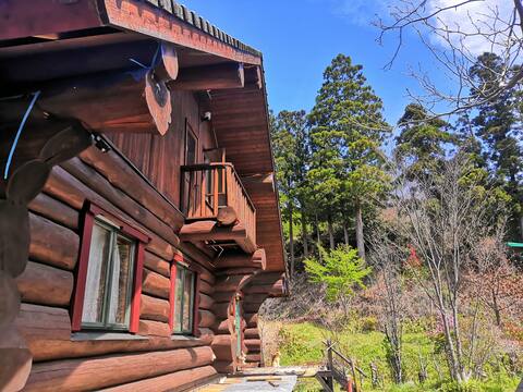 Enjoy nature in an authentic Canadian log house (dream log cabin) that blends into nature!