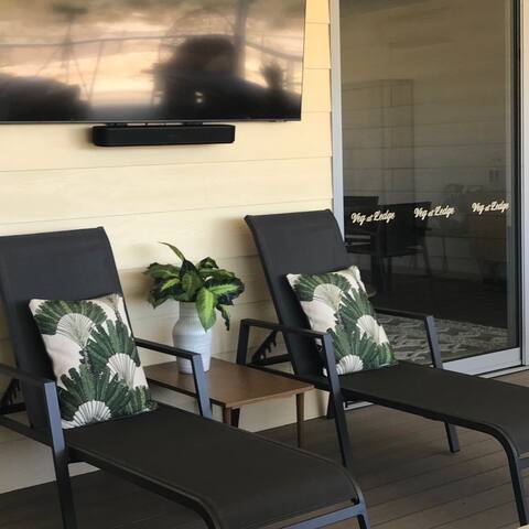 Veg at Ledge in total comfort & relaxation