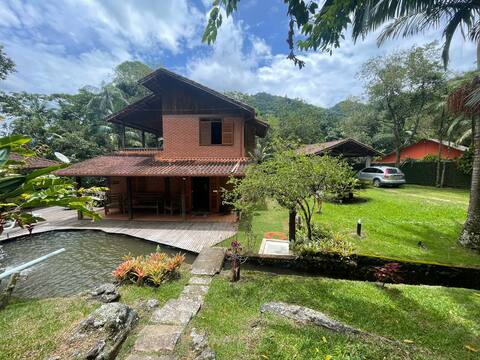 House in the mountains of São Pedro da Serra rio part.
