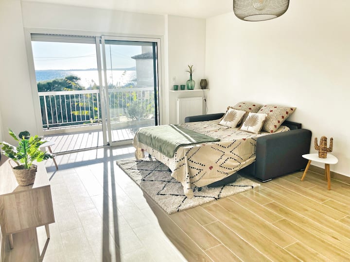Superbe 2p Rénové, Plage, Piscine, Parking, Clim. - Cagnes-sur-Mer