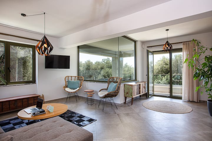 Villa Aléa: Rooftop Pool, 3 Bedrooms, Central - Plakias